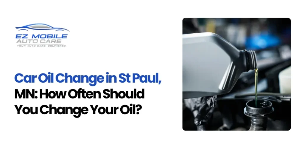 car oil change St Paul, MN