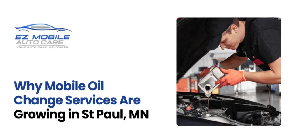 Mobile oil change services