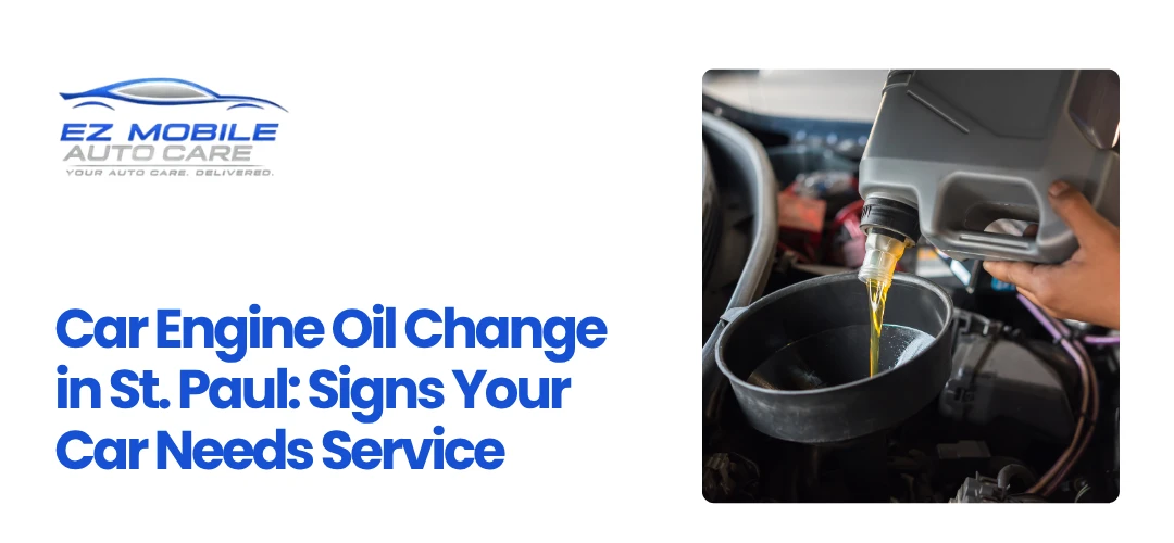 Car Engine Oil Change St. Paul